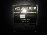 1962 Vox AC10 STOCK Footswitch Vintage Trades
