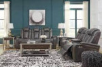 new in box ashley furnufure turbulence power reclining sofa and lovese