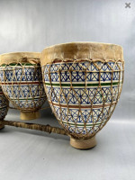 4 Moroccan Tam Tam drums.