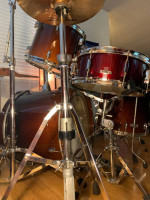 Yamaha/Pearl Drum Set, Zildjian/Sabian Cymbals