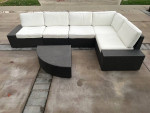 Patio Furniture Set Sofa Chairs Backyard Outdoor Outside