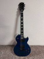 1991 Blue Gibson Les Paul Studio Lite Guitar All Original