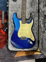 Like New Fender Stratocaster American Ultra Cobra Blue HSS (Upgraded)