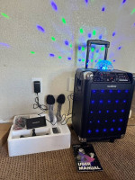 Karaoke machine for adults and kids new never used