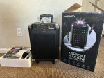 Karaoke machine for adults and kids new never used