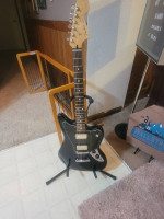 Fender Jaguar MIM HH blacktop