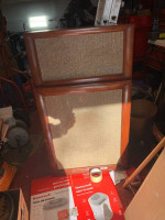 Vintage Heathkit matching speaker cabinets, ss-1 and as-1b4 cabinets, unloaded.
