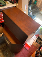 Vintage Heathkit matching speaker cabinets, ss-1 and as-1b4 cabinets, unloaded.