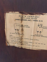 Vintage Heathkit matching speaker cabinets, ss-1 and as-1b4 cabinets, unloaded.
