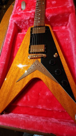 Coolest Flying V EVER! Epiphone Joe Bonamassa Amos! As NEW! Trades OK!