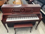 Yamaha M560QA Studio Upright Piano 44" Satin Mahogany