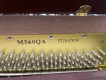 Yamaha M560QA Studio Upright Piano 44" Satin Mahogany