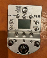 ZOOM A3 ACOUSTIC GUITAR SIMULATOR PEDAL