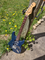 Squier Navy Blue Guitar