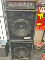 Peavey MP-4 MIII Head & Crate PS-115HP Speaker Set