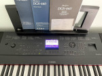 Yamaha Digital Piano Keyboard Setup + Seat/Stool Headphones/Mic BUNDLE