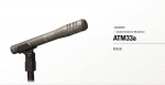 Audio-Technica Condenser Microphone ATM33R (pair) With Spiders