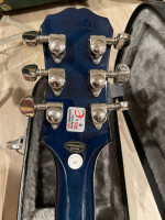 Epiphone Les Paul 1960s Tribute Plus Blue Flame Epectric Guitar with Amp