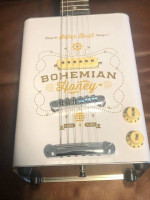 NEW! Bohemian Honey Oil Can Guitar