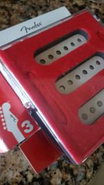 Fender single coil pickups. Trade