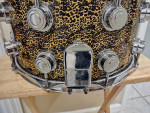 DW Collectors "Ten and Six" Cheetah Finishply 14"x8" Maple Snare Drum