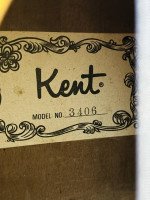 Kent Vintage Guitar Acoustic Made in Japan