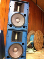 Stage Accompany C27 (Champ series) 15" PA speakers with Ribbon horn