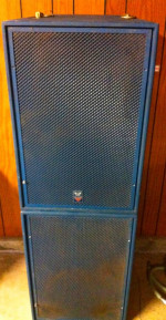 Stage Accompany C27 (Champ series) 15" PA speakers with Ribbon horn