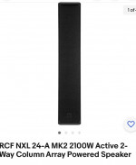 rcf speaker NXL 24A