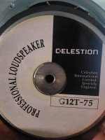 Celestion G12T-75 4x12 complete set 16 ohms