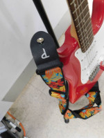 Fender Squire Strat (Cherry Red) Electric Guitar