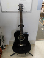 Fender CD-140SCE/BLK Acoustic Electric Guitar
