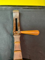 Antique Chinese Ruan Moon Guitar. Wood Yue Qin Gekkin Lute Banjo. OLD