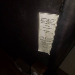 Comfortable large leather sofa