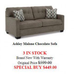 10 DESIGNER SOFA - CLEARANCE PRICES - STARTING AT