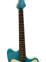 Danelectro D67 Aqua Blue '67 Dano Series Solid Body 6 String Electric