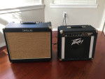 Tech 21 “Trademark 60” 120W & Peavey “Backstage Plus” 100W Guitar Amps