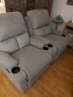 Sofa and 2 Recliners