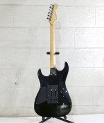 Squier ShowMaster by Fender 2002 HSS Black Reverse Headstock - 20th An