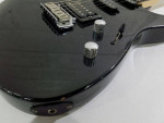 Squier ShowMaster by Fender 2002 HSS Black Reverse Headstock - 20th An