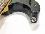 Squier ShowMaster by Fender 2002 HSS Black Reverse Headstock - 20th An