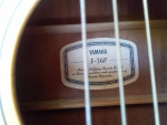 Yamaha acoustic guitar