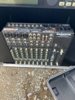 p.a. Mixer+alesis Midiverb 4 in SKB box