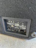 Carvin powered floor monitor