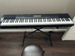 Casio CDP-230RBK digital piano keyboard hammer action