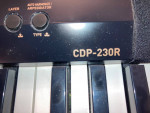 Casio CDP-230RBK digital piano keyboard hammer action