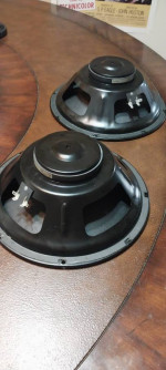 SALE SPECIAL!....Two FENDER DESIGN 8 ohm Speakers