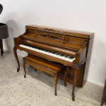 Sohmer & Co. 34F French Provincial Handcrafted Console Piano