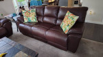 PALLISER DALLIN RECLINING SOFA AND LOVESEAT
