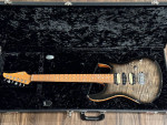 Suhr Custom Shop Modern Plus Flamed Maple Trans Charcoal Burst